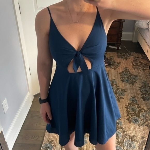 Urban Outfitters Dresses & Skirts - URBAN Outfitters Blue Babydoll Dress